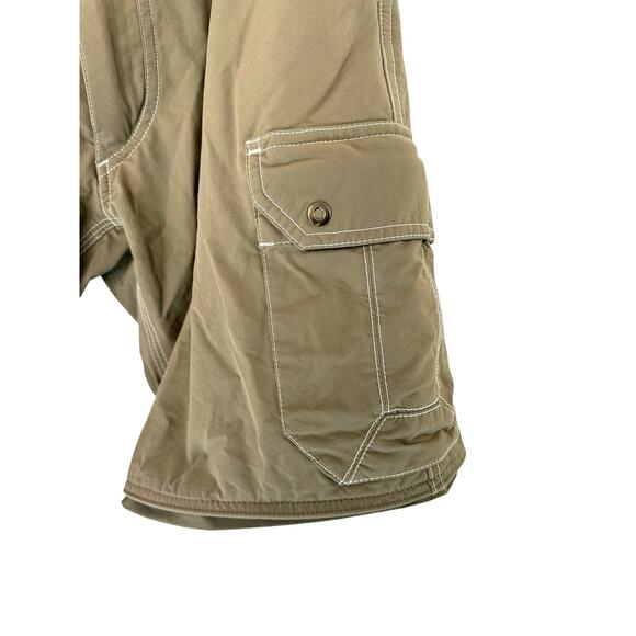 Kuhl Men's Brown Outdoor Hiking Gorpcore Renegade Cargo Convertible Pant - Picture 5 of 13